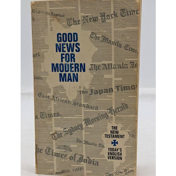 Good News For Modern Man New Testament In Todays English Version Vintage 1969 - Picture 1 of 15